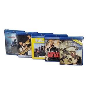 Lot of 5 Blu-Ray Movies, Fast & Furious 6, Clash of Titans, Etc.